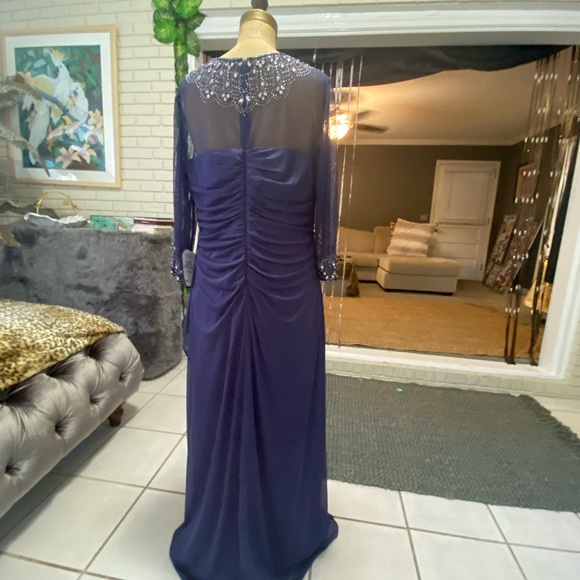 Dress is purpleish blue - Picture 3 of 5